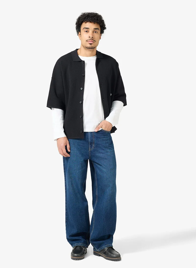 JACK & JONES  Knit Short Sleeve Polo for Men | Best Price UAE