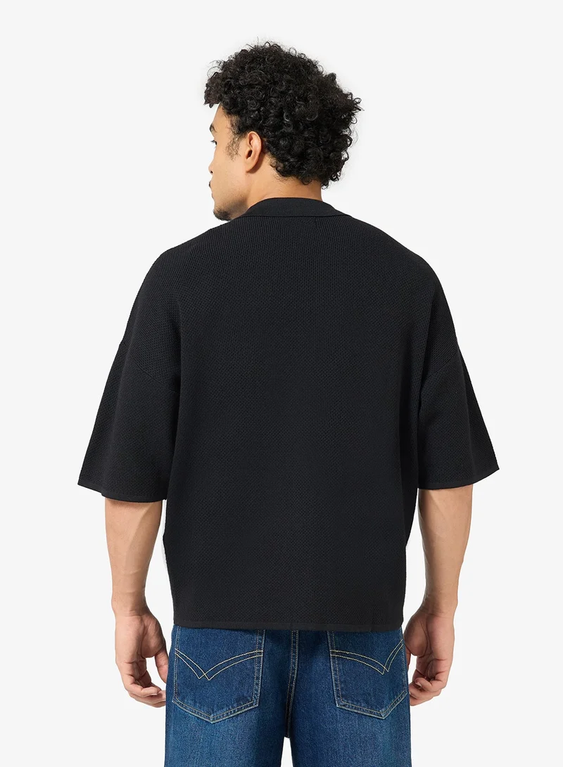 JACK & JONES  Knit Short Sleeve Polo for Men | Best Price UAE