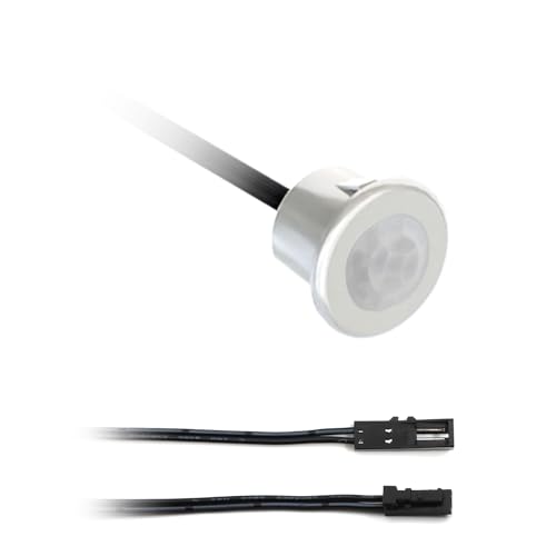 VST Motion Sensor Light Switch, Proximity Sensor Switch, Led Light Automatic Witch for Closet Light Under Cabinets Counters Closets Wardrobes with 12V JST Male and Female (DC 12-24V) - Image 1