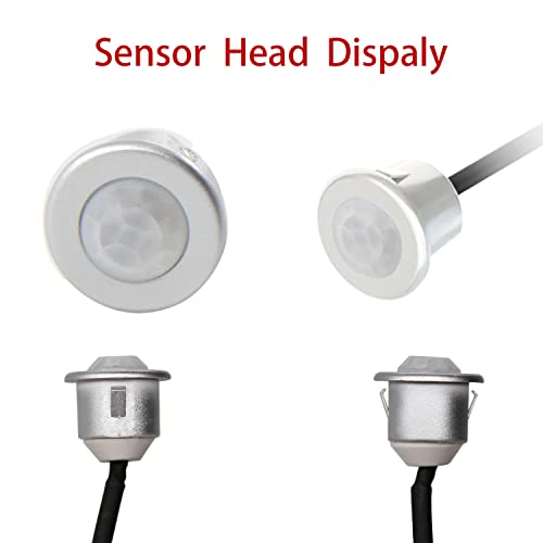 VST Motion Sensor Light Switch, Proximity Sensor Switch, Led Light Automatic Witch for Closet Light Under Cabinets Counters Closets Wardrobes with 12V JST Male and Female (DC 12-24V) - Image 5