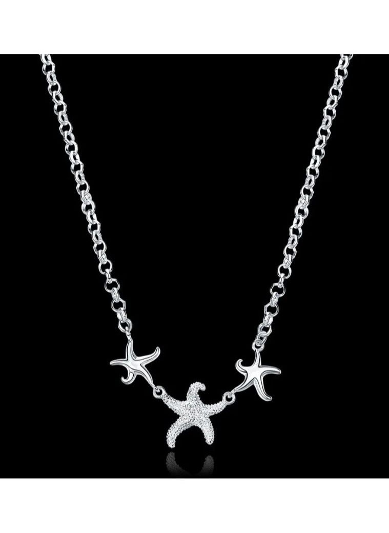 Blueline - Elegant 925 Sterling Silver Necklace For Women - Image 1