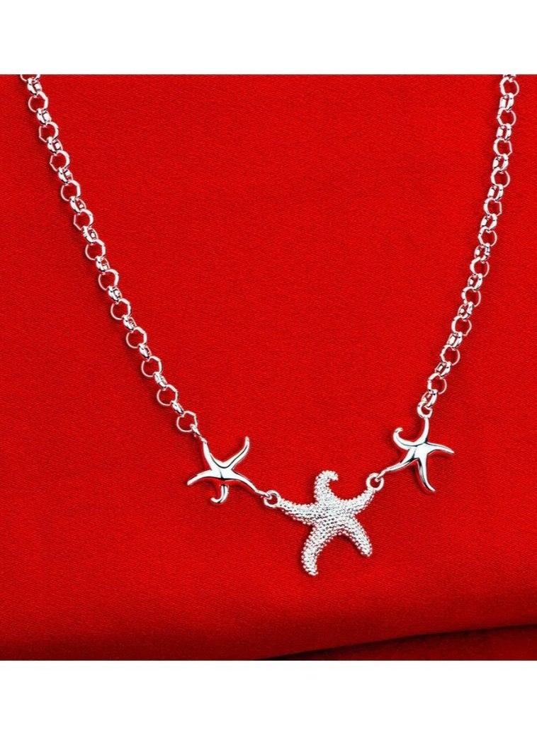 Blueline - Elegant 925 Sterling Silver Necklace For Women - Image 1