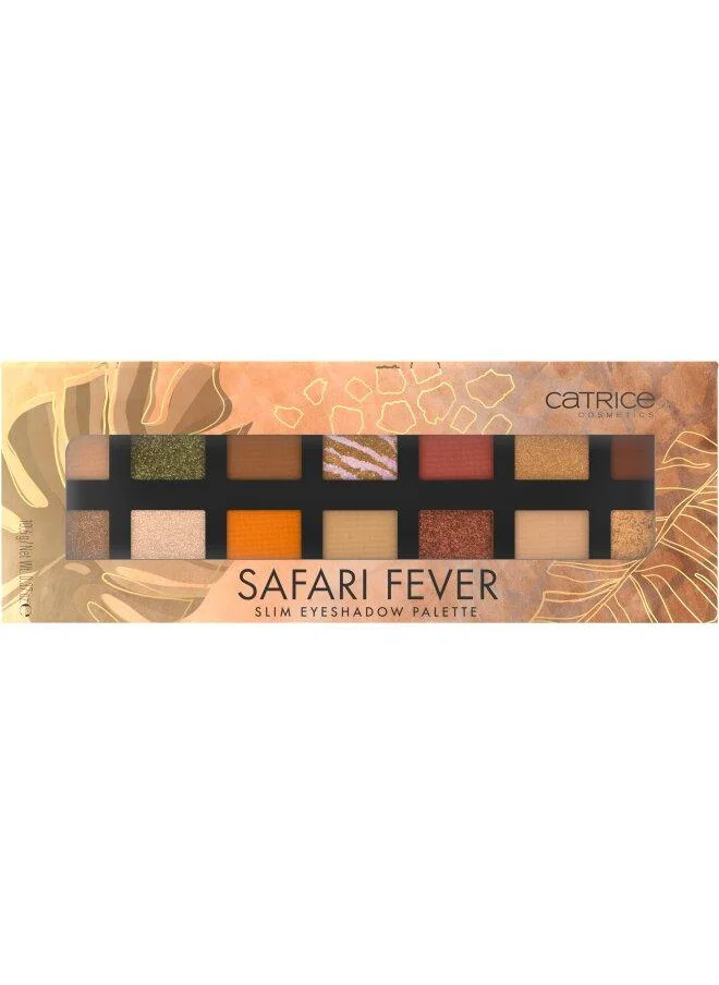 كاتريس Catrice Safari Fever Slim Eyeshadow Palette 010