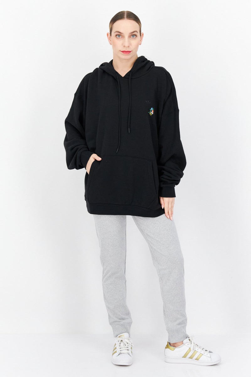 adidas Originals Women Sportswear Fit Outdoor Hoodie, Black - Image 2