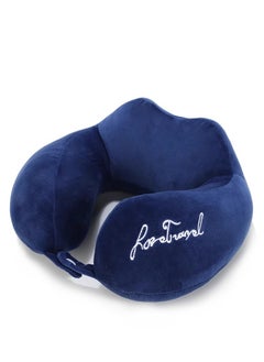 MLADEN Memory Foam Travel Pillow Neck Pillow with 360-Degree Head Support Comfortable and Lightweight Ideal for Sleeping on Airplane Car Train Bus and Home Use  - Image 4
