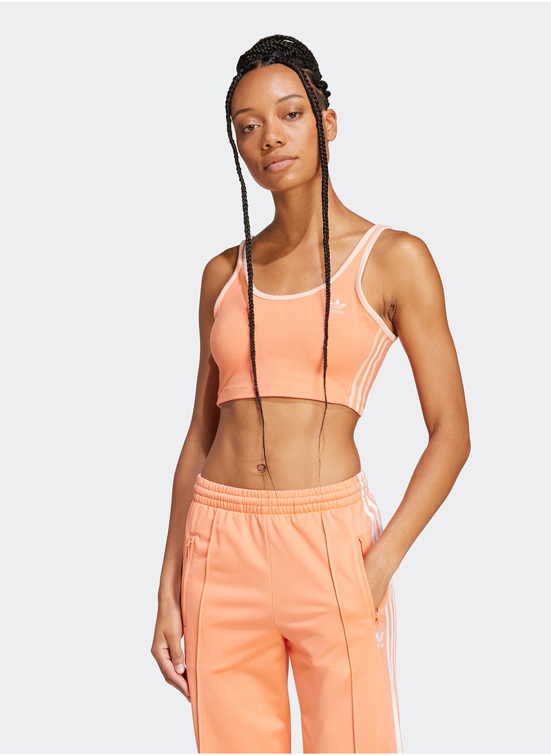 adidas Originals Adicolor 3 Stripes Bra Top  - Image 1