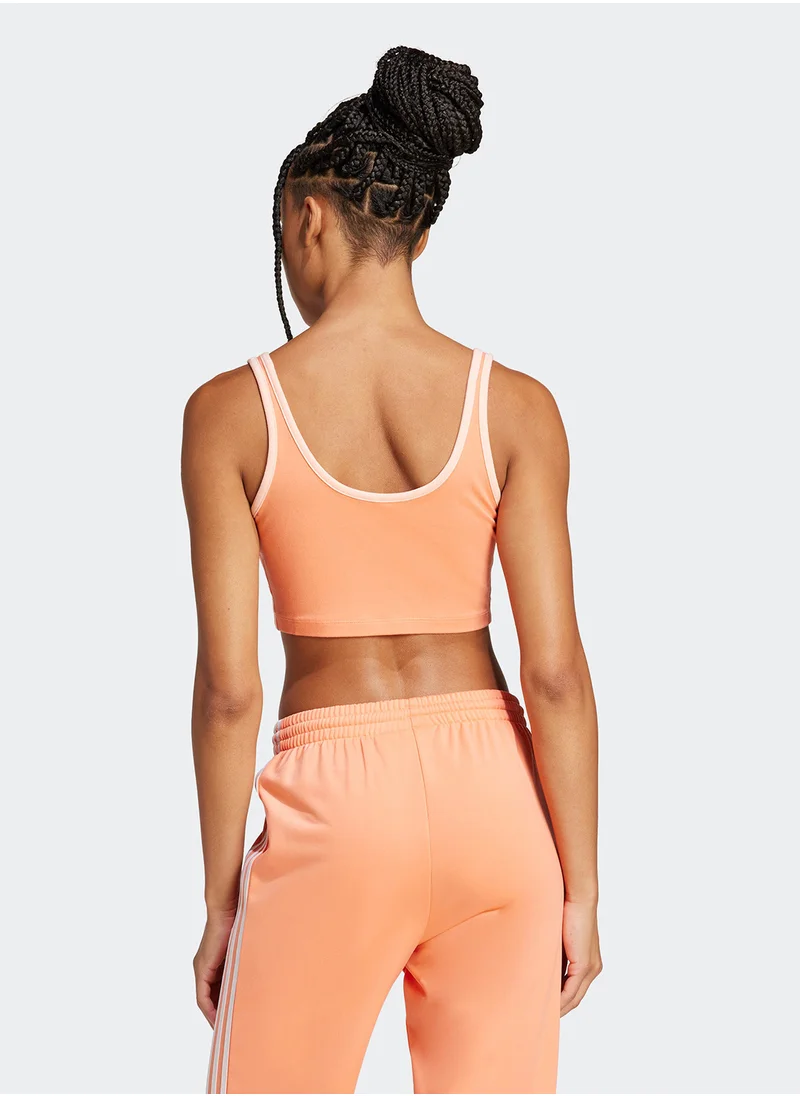 اديداس اوريجينالز Adicolor 3 Stripes Bra Top