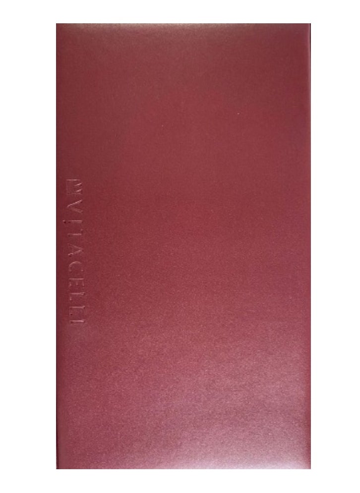 Vitacelli Personalised Men's Wallet Men's Gift Set Exquisite Packaged Genuine Leather Wallet And Gift Set  Red Maroon  - Image 3