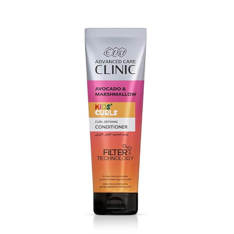 Eva Advanced Care Clinic Kids’ Curls Curl Defining Conditioner For Wavy, Curly, And Coily Hair 230 Ml