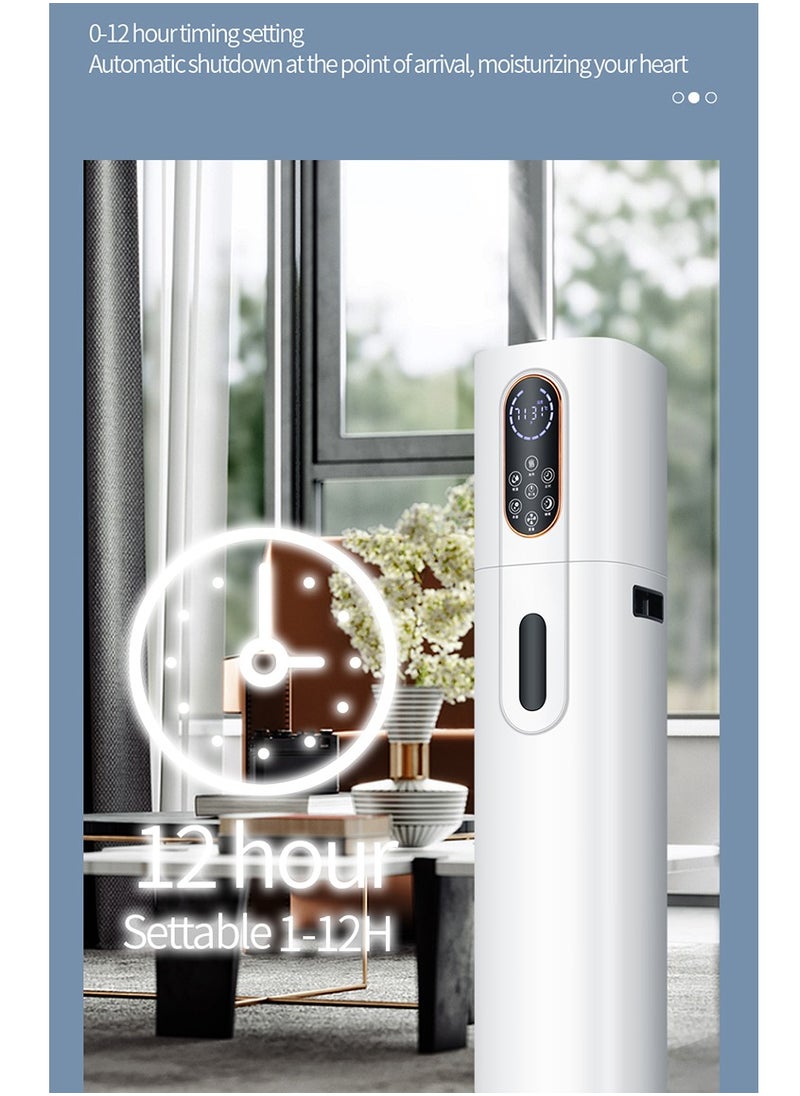 ET-LIFE Humidifier for Bedroom Large Room, 9L Ultrasonic Humidifier Warm and Cool Mist Top Fill Last Up to 30H Large Humidifier with Remote, for Baby, Home, Office and Plant  - Image 5