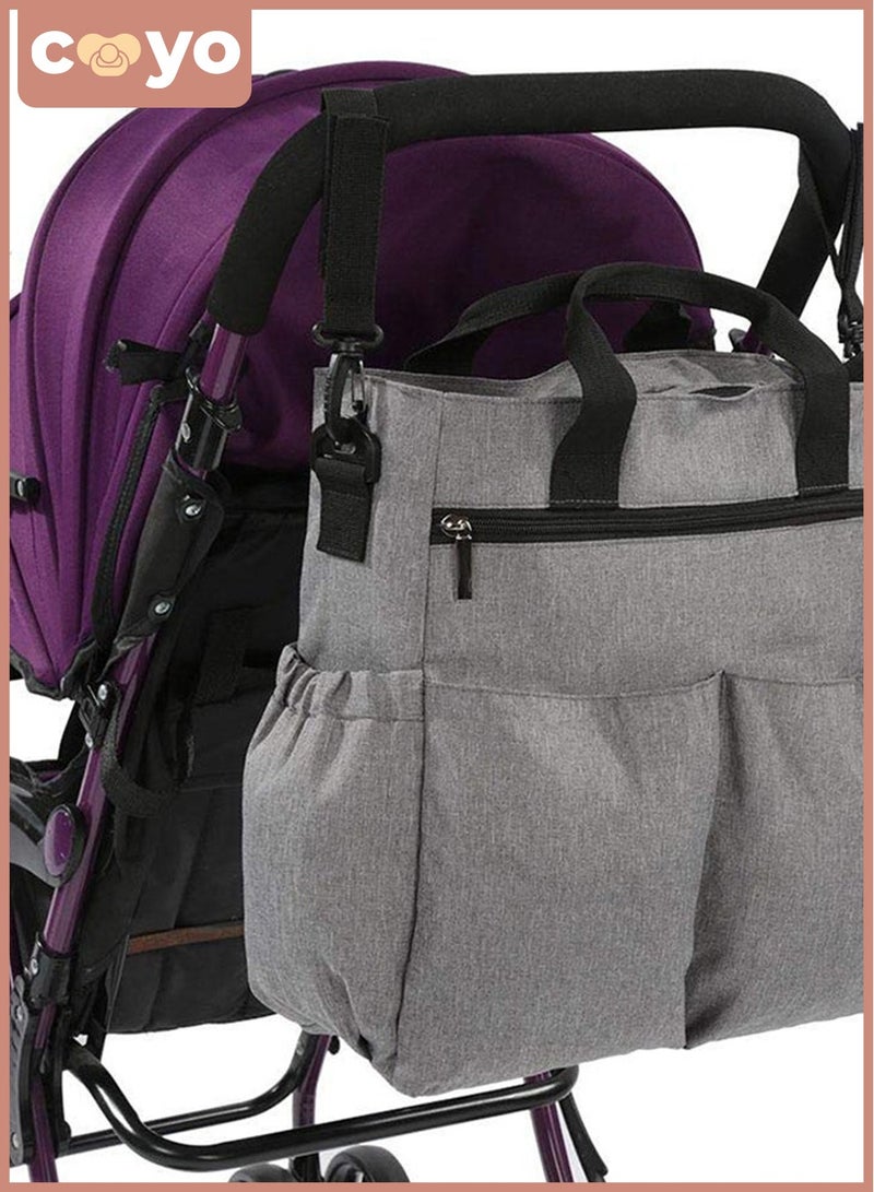 COYO Large Capacity Convertible Water Proof Shoulder Durable Baby Diaper Bag - Image 5