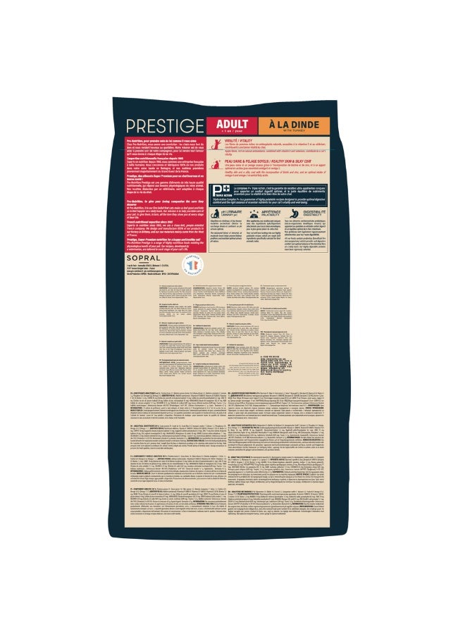 Pro nutrition Prestige Cat Adult Turkey 10Kg - Image 2