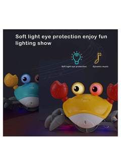 Y&D Baby Music Toys, induction Escape Crab Toy with Colorful Lights, Automatic Obstacle Avoidance, Usb Rechargeable  - Image 4