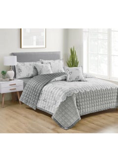 Red Rose Quilt set, one person, consisting of 4 pieces, polyester comforter, size 160 by 220 cm  - Image 1