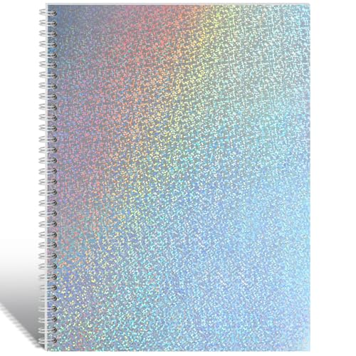 Dajino Large Reusable Sticker Book Collecting Album 8.5×11 Inch Sticker Storage Collection Organizer Book for Adult with 40 Sheets Letter Size Blank Release Paper and Holographic Cover (Dot) - Image 1