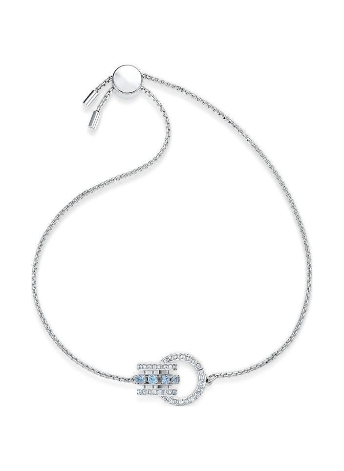 Generic - Further Women's Rhodium Plated Crystal Bracelet - Image 1