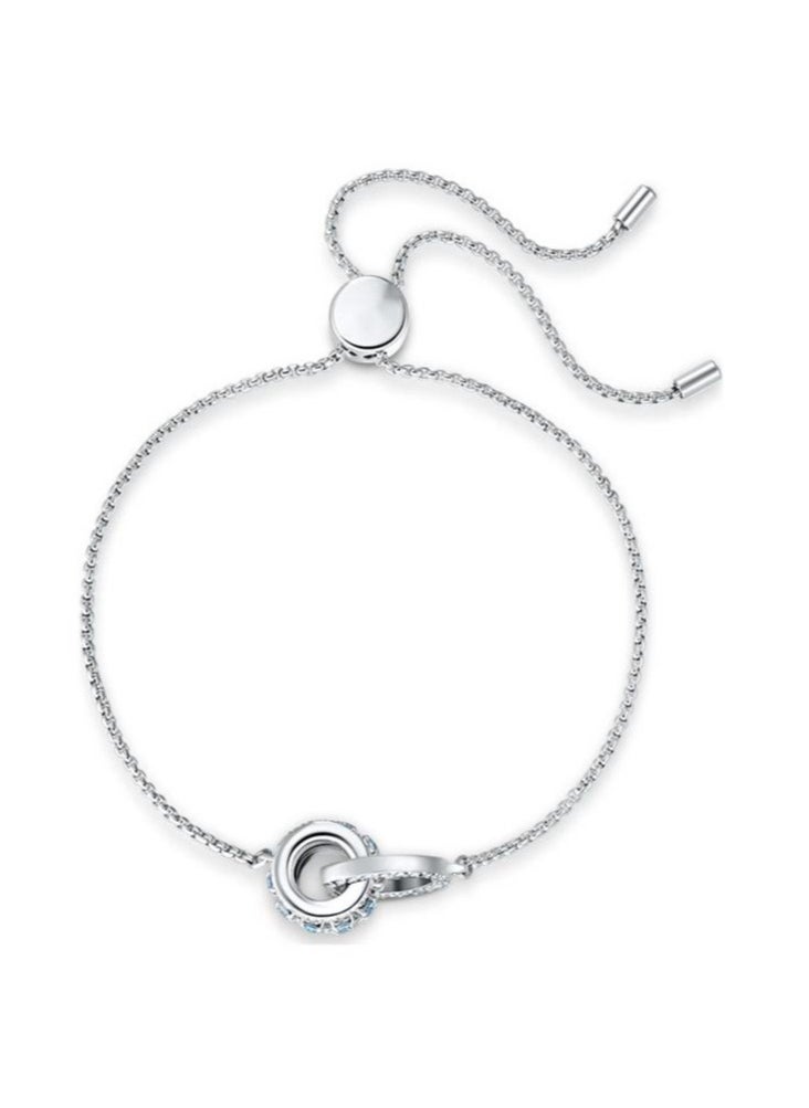 Generic - Further Women's Rhodium Plated Crystal Bracelet - Image 1
