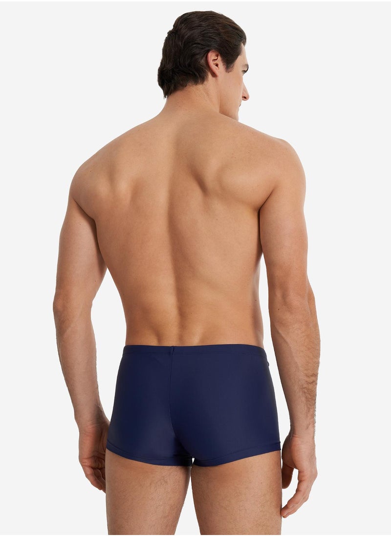 Joss Joss Men's Swimming Trunks Blue – Adjustable Drawstring Waist, Quick-Drying, Durable Fabric, Perfect for Swimming & Relaxing by the Water  - Image 2