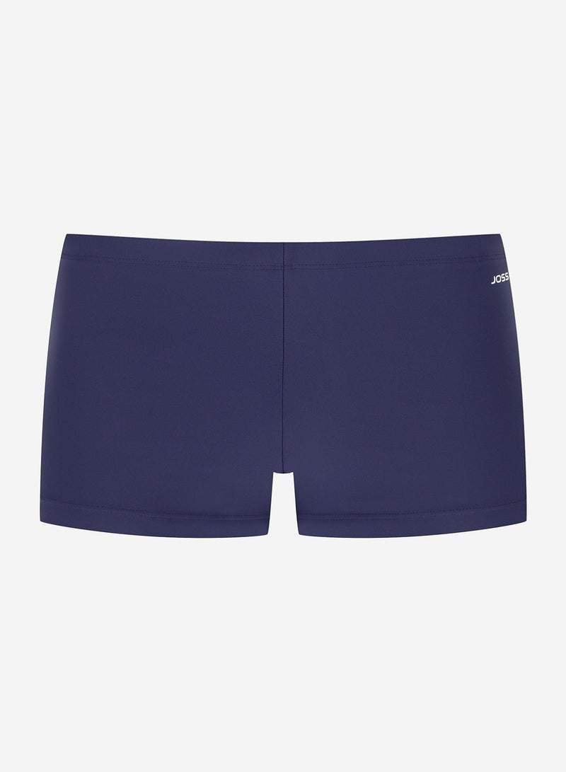 Joss Men's Swimming Trunks Blue – Adjustable Drawstring Waist, Quick-Drying, Durable Fabric, Perfect for Swimming & Relaxing by the Water - Image 1