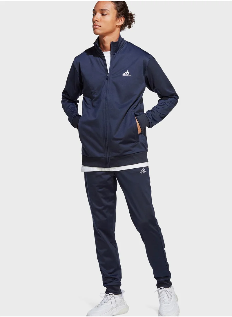 Adidas Linear Logo Tricot Tracksuit