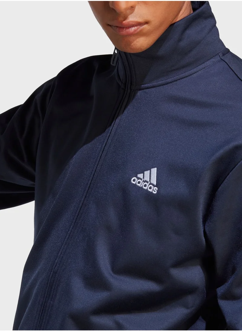 Adidas Linear Logo Tricot Tracksuit