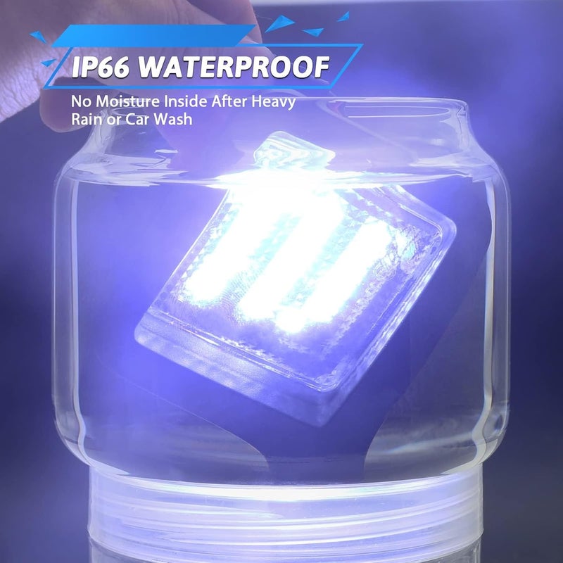 مجموعة ضوء لوحة الترخيص LED بديل من حزمتين لـ Ford F150 2015-2020 و F150 Raptor 2016-2020 و Ranger 2019-2020 شاحنات بيك آب، ضوء أبيض 6000K - Image 5