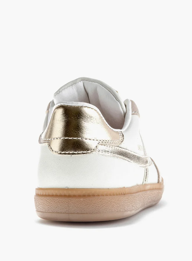 Pablosky Girls' Lace-Up Sneakers School Shoes