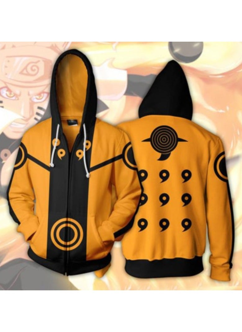 KUYING New NARUTO Zipper Casual Cardigan Jacket  - Image 1