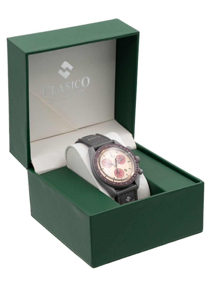 Clasico ⌚ Meteor Unisex 38mm Velcro Synthetic Strap Watch – Sleek, Rugged & Adventure-Ready - Image 5