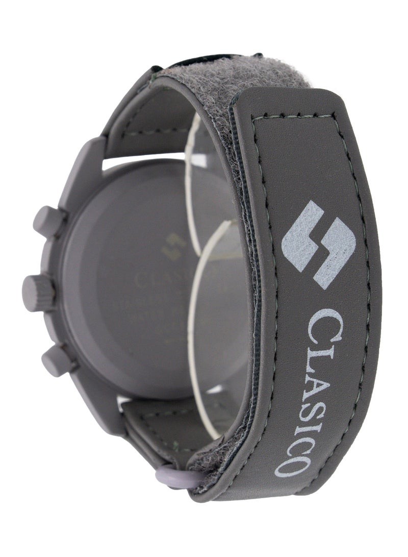 Clasico ⌚ Meteor Unisex 38mm Velcro Synthetic Strap Watch – Sleek, Rugged & Adventure-Ready - Image 3