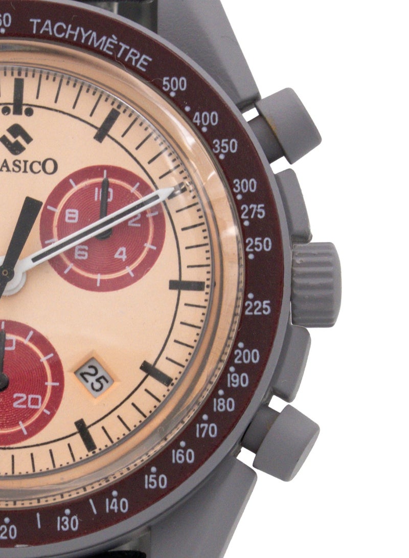 Clasico ⌚ Meteor Unisex 38mm Velcro Synthetic Strap Watch – Sleek, Rugged & Adventure-Ready - Image 4
