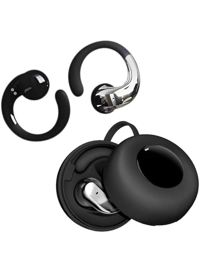 Ear Clip On Earrings Earbuds Tws Bluetooth Wireless Ear Clip On Headphones Ear Buds With Ear Loops Blue Tooth Ear Buds For Iphone Android Earphones Bluetooth Ear Buds Earbuds For Small Ears Canals  - Image 1