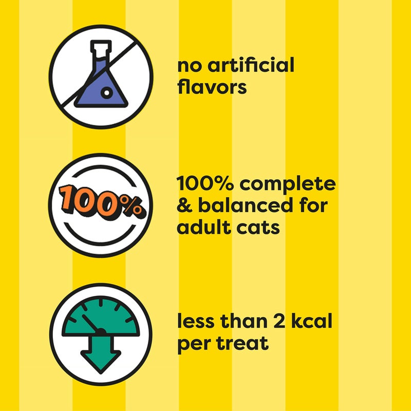 Temptations Classic Crunchy and Soft Cat Treats, Seafood Medley Flavor, 30 oz. Tub - Image 2