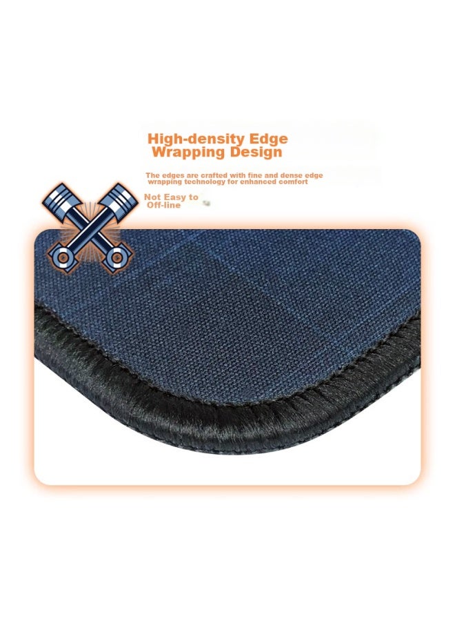Lesailes Feidun Mouse Pad For Gaming And Office, Solid Color Special Small Computer Desk Pad, Smooth Woven Edge-banded Thickened Non-slip Base, Vintage Motorcycle Design, 300x250x3mm - Image 5