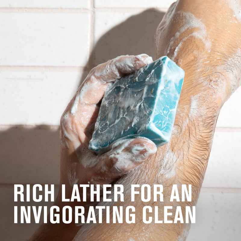 Every Man Jack Cold Processed Mens Bar Soap - Hawaiian Citrus Scent - Deeply Cleans & Hydrates w/Naturally Derived Ingredients - (3 Pack) - Image 4