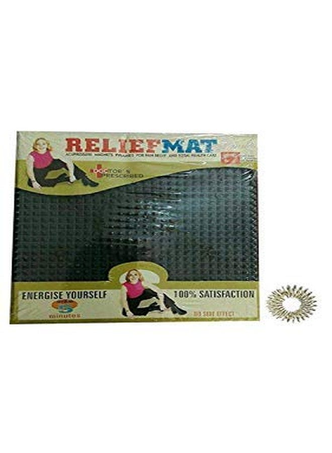 أيه أتش سي أس AHCS Accu_pressure Magnets Pyramids Relief Mat Sujok Ring - Image 1