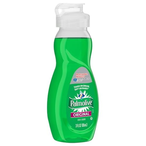 PALMOLIVE Dishwashing Liquid, Travel Dish Soap, Original Scent, Green, 3 Fluid Ounce Bottle (Case of 72) - Total of 216 Fluid Ounces - Dishwashing Liquid - Kitchen Soap & Cleaning Supplies - Image 4