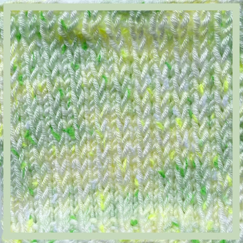 KnitPal Tweed Twinkles Soft Baby Yarn for Crocheting, 8-Pack (696Yds / 400G), Free Patterns - Acrylic Baby Blanket Knitting Yarn with Flecks - Size 3 DK Light Worsted Weight - Mint Green - Image 5