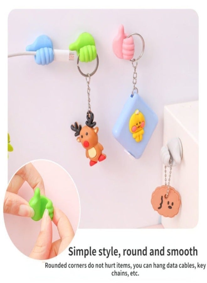 Thumbs-up Multifunctional Sticky Wall Hook*10 - Image 4