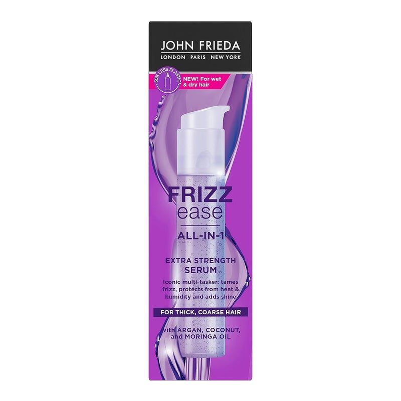 John Frieda Frizz-Ease Extra Strength 6 Effect Serum, 1.69 Ounce (3 Pack) - Image 2