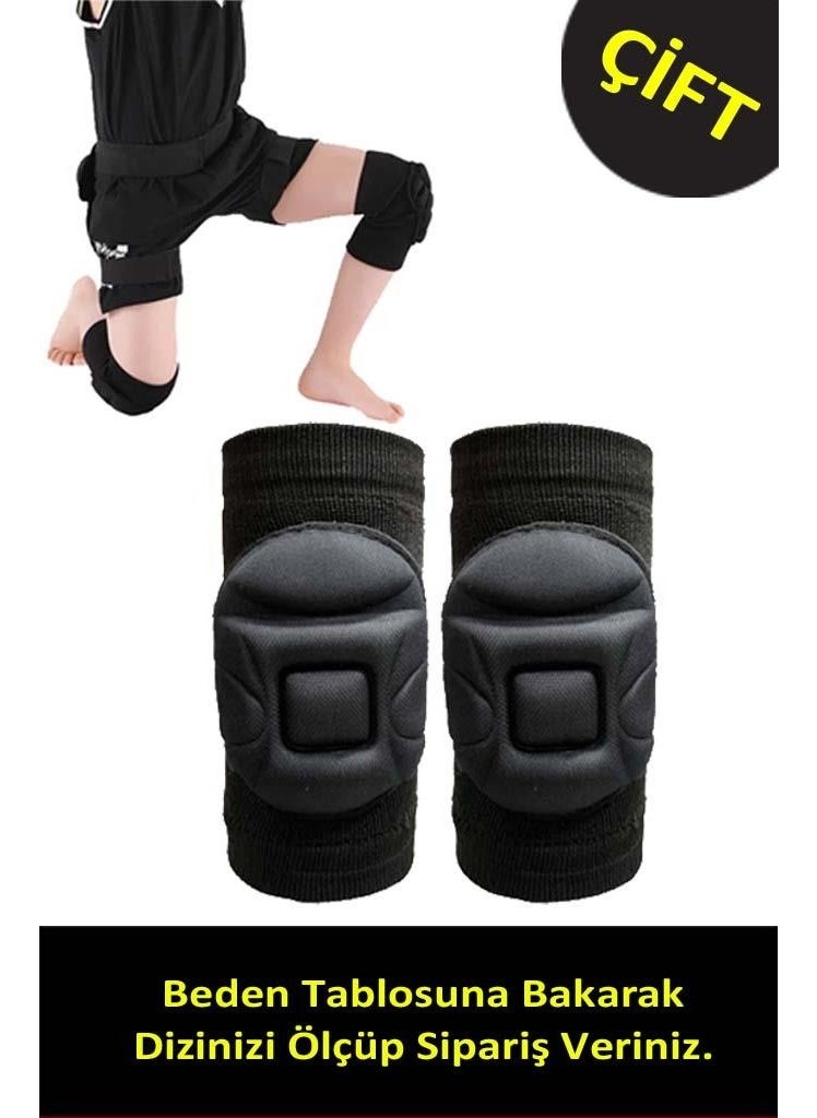 Liggo Double Adult Volleyball Knee Pad Goalkeeper Knee Pad Embossed Sponge Supported  - Image 1