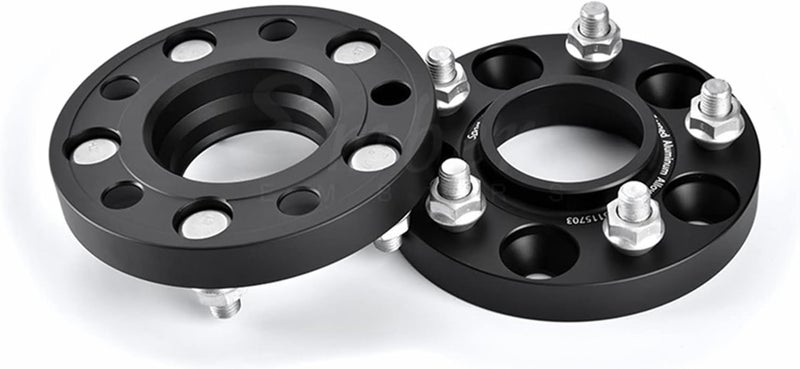 Wivplex 25mm Black Aluminum Alloy Wheel Spacer - Image 5