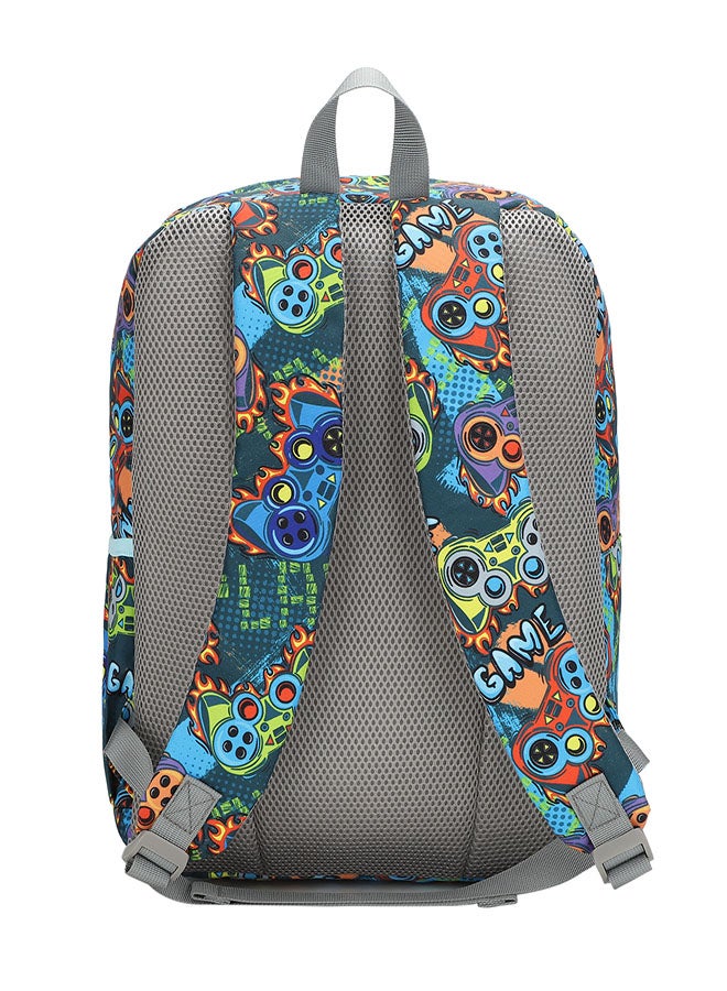CUBS Printed Waterproof Kids 28L Backpack with zip closure Ideal for 6-12 years age group, Compatible with 15" Laptop - Image 3