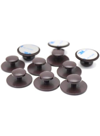 10 Pieces Self Stick Drawer Knobs Pull Handle 3M Cabinet Knobs Drawer Auxiliary Pulls Handle Helper Kitchen Sliding Door Window Wardrobe Handle Sticker Cupboard Knobs Brown - pzsku/Z1091A9F45AF287C7213DZ/45/_/1720440015/8e51d73b-508a-4240-a9c5-8689ae8b0757