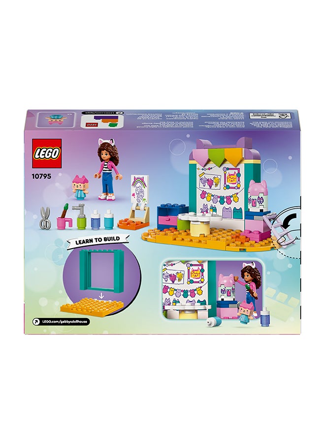 Gabby's Dollhouse Crafting with Baby Box 10795 (60) Pieces
