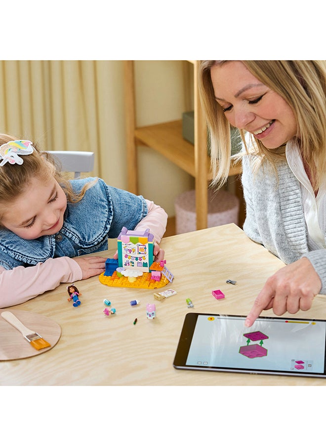 LEGO Gabby’S Dollhouse Crafting With Baby Box Pretend-Play Toy For Kids, Creative Painting Craft Set, Girls’ And Boys’ Learning Playset For Children Aged 4 And Over 10795 (60 Pieces)  - Image 4
