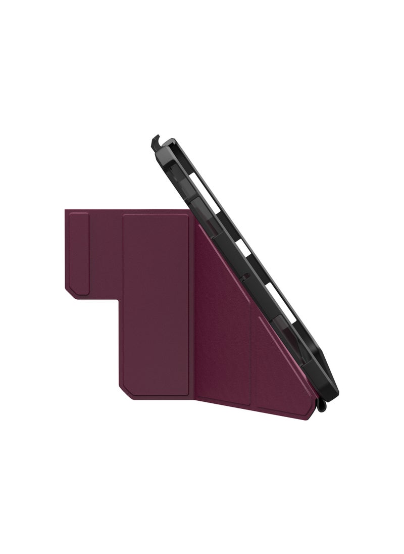 Urban Armor Gear - UAG Essential Armor for iPad AIR 11 inch Case Cover (2024) M2 Folio with Pencil Holder and Adjustable Multi-Angle Viewing Stand - Bordeaux - Image 1