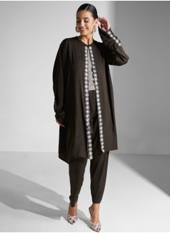 hayas closet Ensemble Robe & Pant Co-ord Set  - Image 5