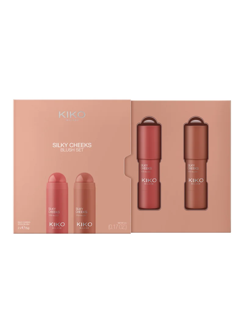 Kiko Milano  Silky Cheeks Blush Set for Women | Best Price UAE