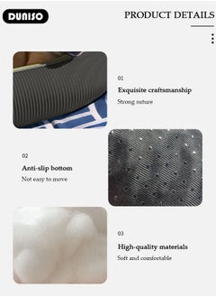 DUNISO Dog Bed, Non-Slip Pet Sofa Lounger Puppy Couch Removable Machine Washable Cover Cushion Big Cat Kennel Cot, Medium Large Adult Dogs Kitten Sleeping Mattress  - Image 2